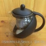 eclipse teapot - black 40 oz