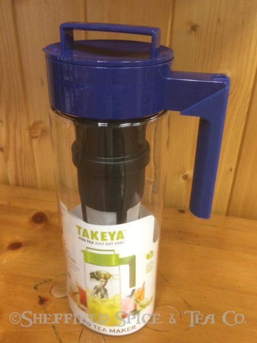 Takeya FLASH CHILL Iced Tea Maker 2 qt Blueberry