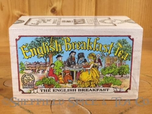 english breakfast tea 25 bag wooden box