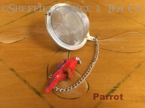 red parrot 2 inch ecosave mesh ball tea infusers