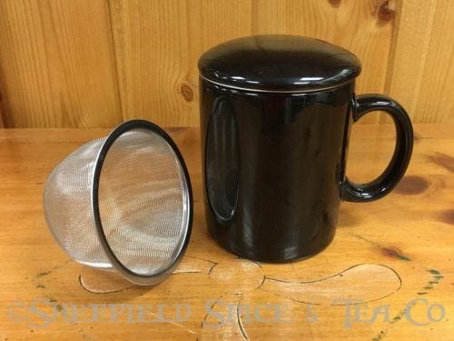 onmiware teaz cafe infuser mug black