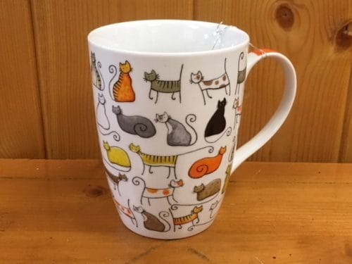 cats tea mug 1