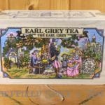 earl grey tea wooden box outdoors