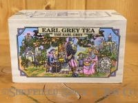 earl grey tea wooden box outdoors