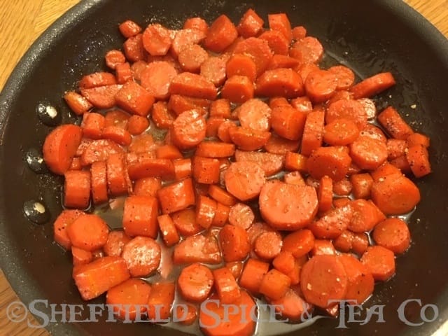maple glazed carrots