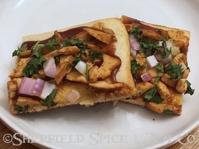 bbq chicken flatbread