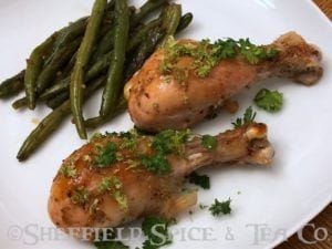 honey lime chicken legs