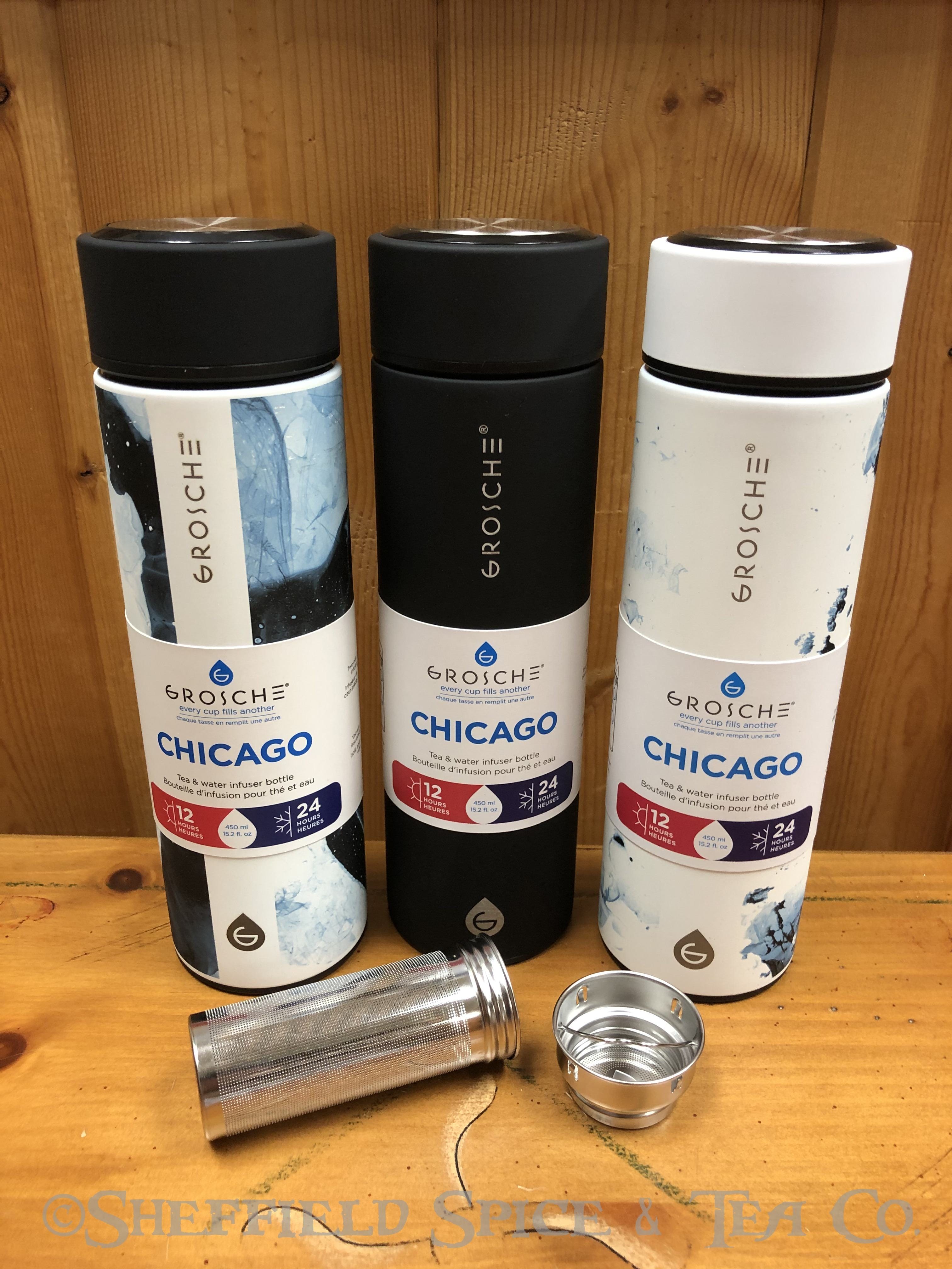 grosche travel tea infuser set