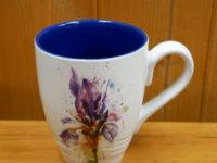 dc ceramic tea mug iris