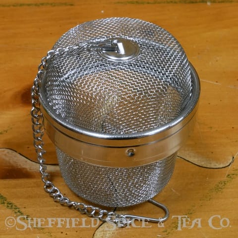 6cm Stainless Steel Net Tea Infuser - Sheffield Spice & Tea Co
