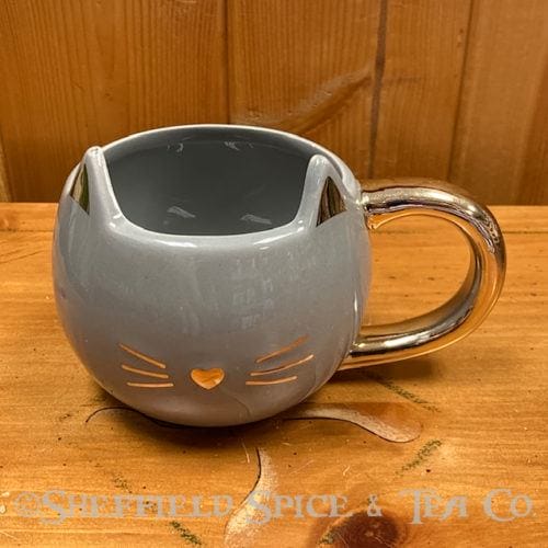 dolomite cat mug grey ceramic cat face mugs