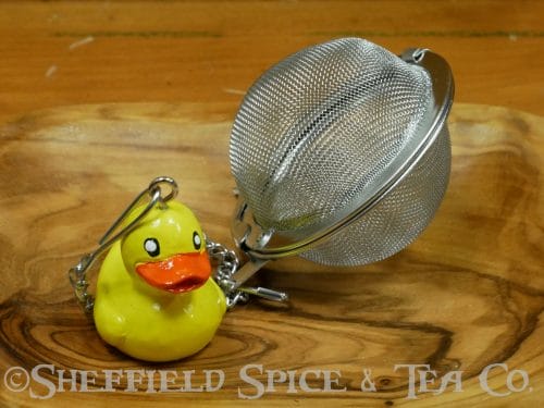 character mesh tea infusers rubber ducky