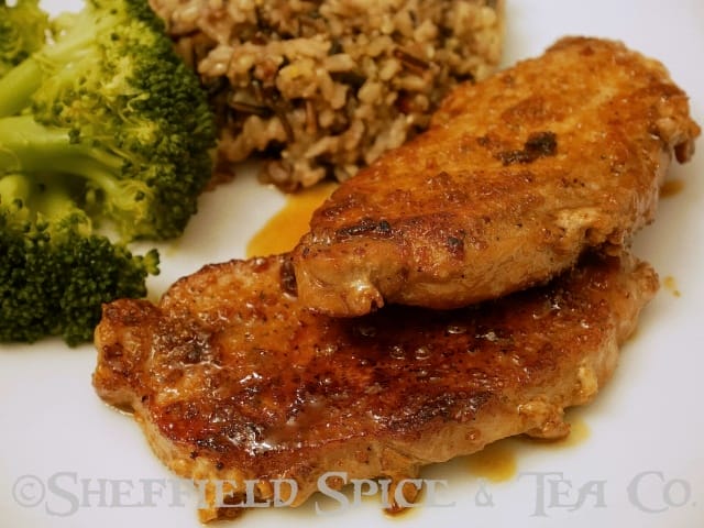 honey garlic pork chops