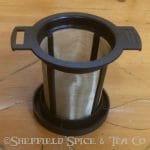 stainless steel mesh tea infuser with lid
