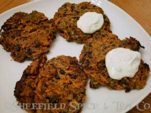 chile lime black bean cakes