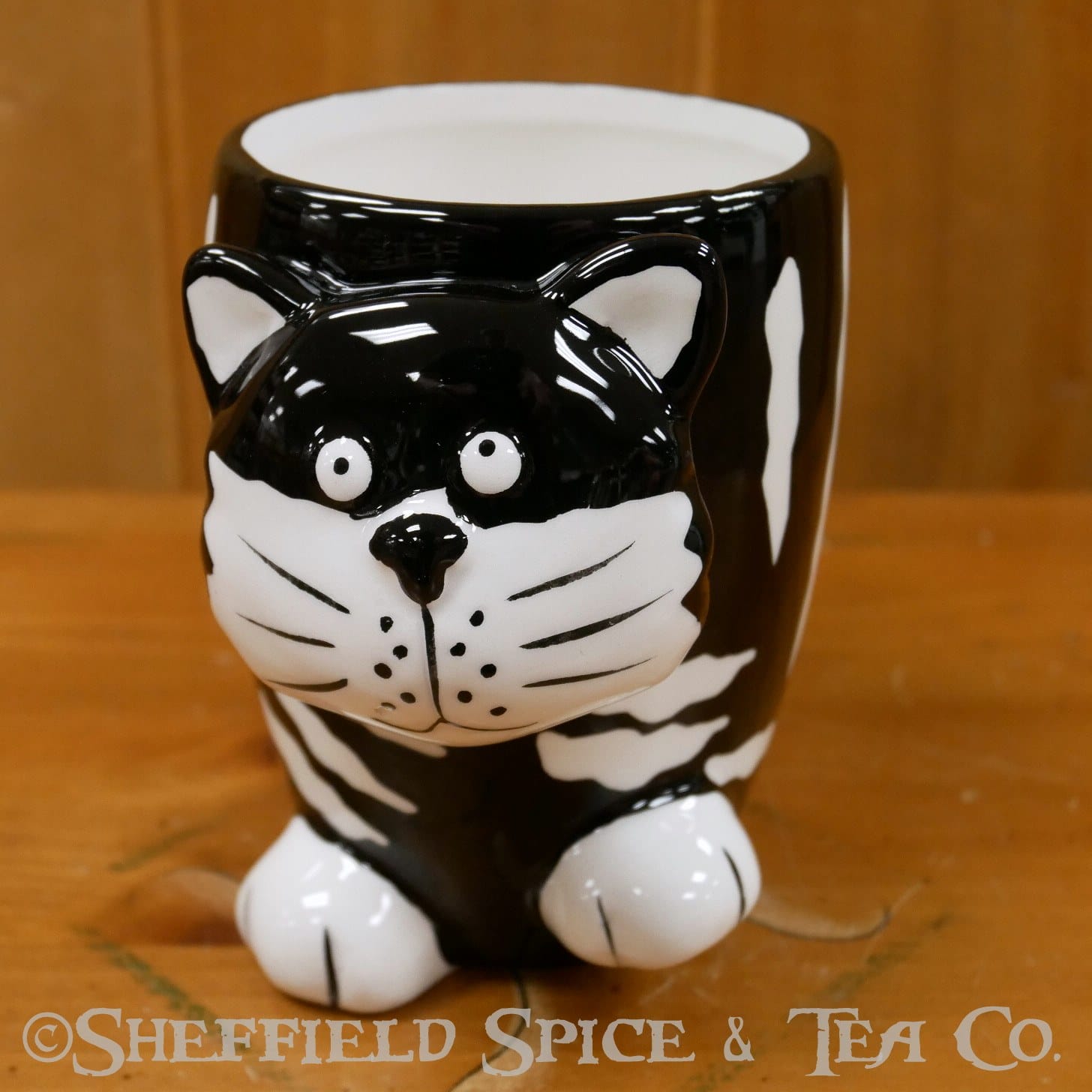 Chester the Cat Teapot and Tea Cup - Sheffield Spice & Tea Co