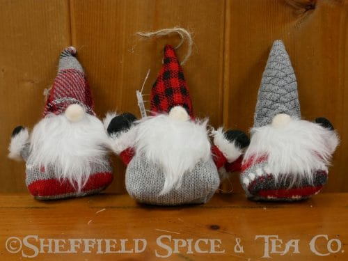christmas gnome ornaments set