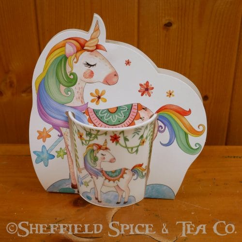 unicorn tea mug