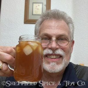 Blueberry Black Tea - Rick's Tea Face 06-08-2022