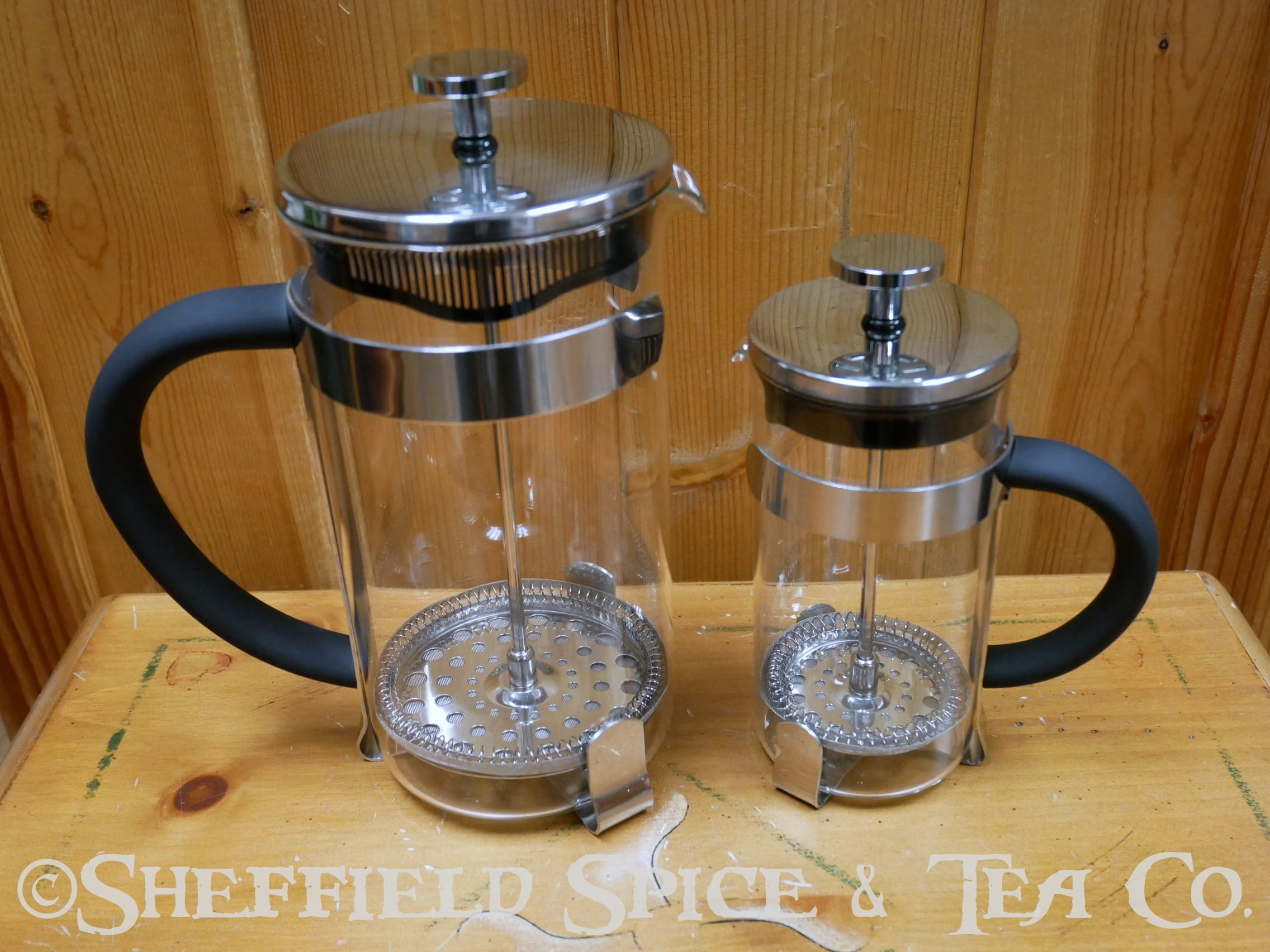 Libbey Clear Glass Tea Mugs - Sheffield Spice & Tea Co