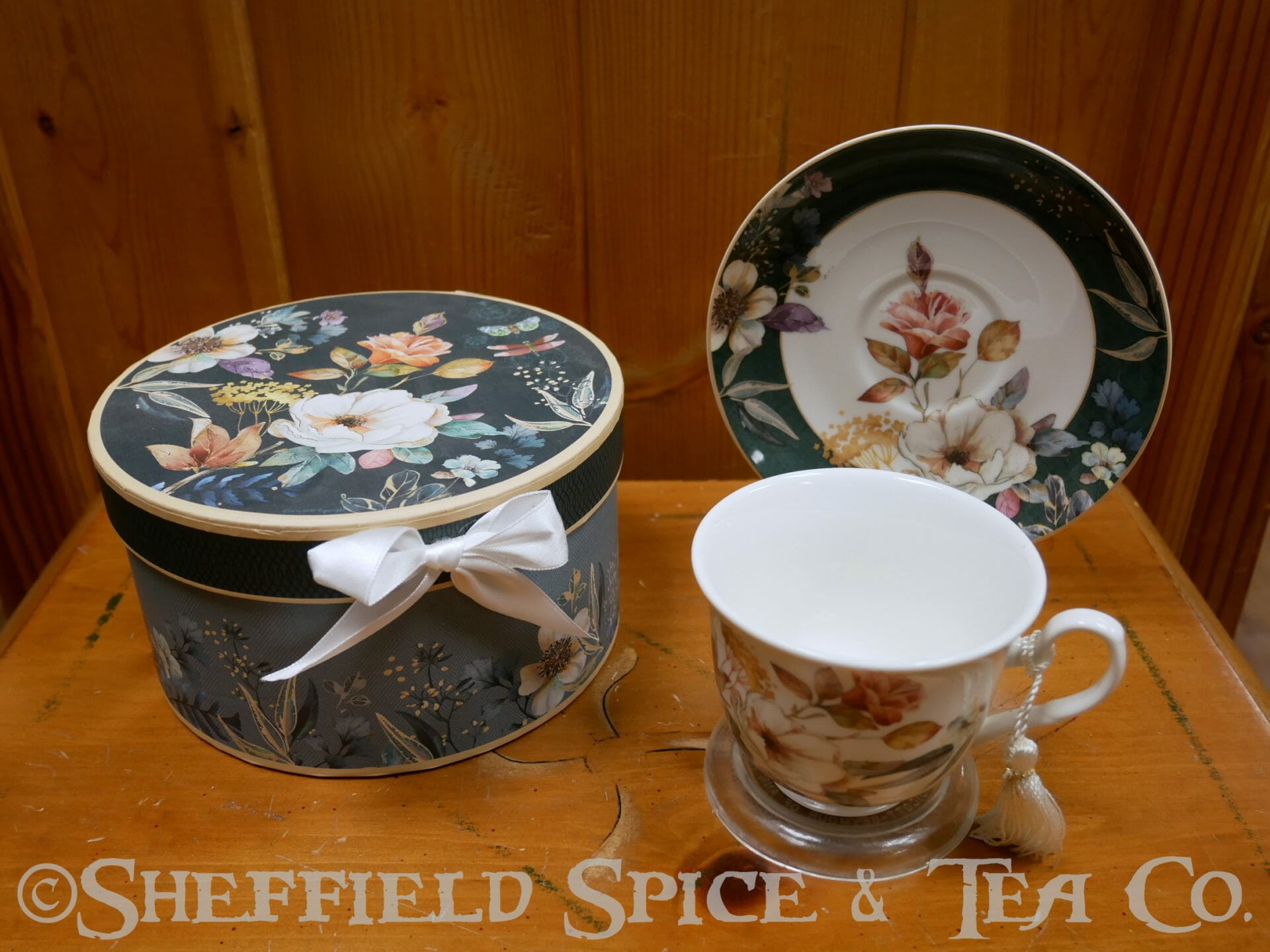 Delton Tea Cups and Teapots Sheffield Spice & Tea Co