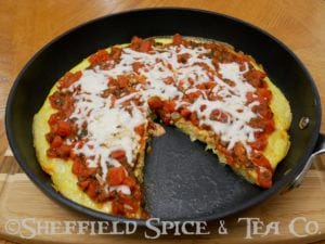 pizza frittata