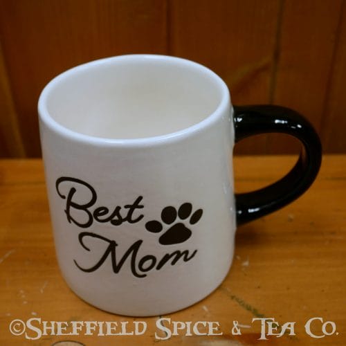 best mom dog print mug