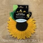 charles viancin silicone sunflower trivet potholders