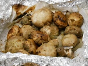 vegetable grilling packets mushrooms