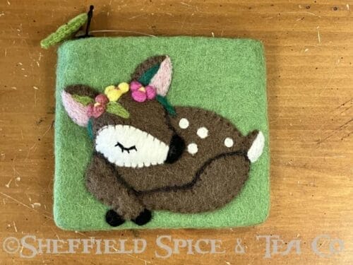 nepal wool coin purses fawn
