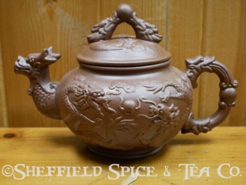 dragon natural clay teapot