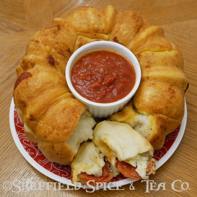 Pull Apart Pepperoni Bread