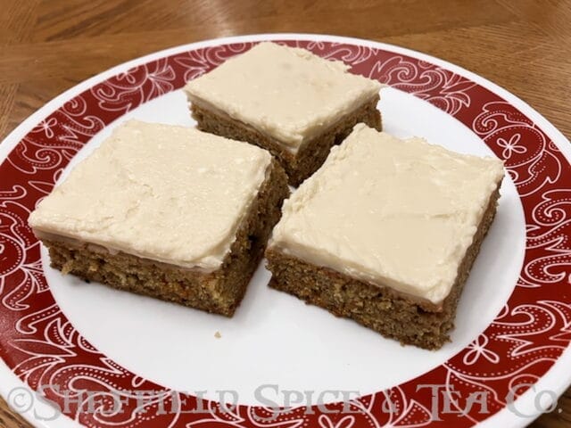 carrot cake bars